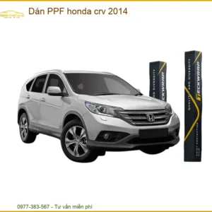 Dán PPF Honda CRV 2014 - Địa Chỉ Gắn Bảo Vệ Sơn Cao Cấp Chính Hãng TPHCM