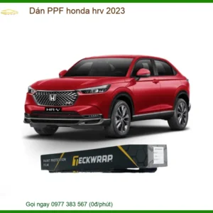 Dán PPF Bảo Vệ Sơn Honda HR-V 2023 - Địa Chỉ Lắp Đặt Uy Tín TPHCM