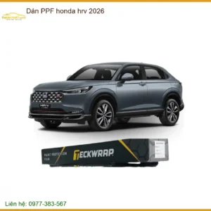 Dán Phim Bảo Vệ Sơn PPF Honda HR-V 2026 - Địa Chỉ Lắp Đặt Uy Tín TPHCM