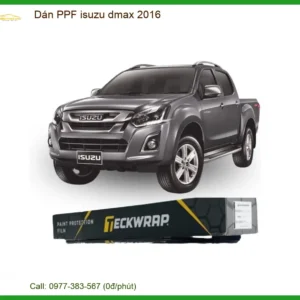 Dán PPF Chống Xước Isuzu Dmax 2016 - Địa Chỉ Lắp Đặt Uy Tín TPHCM