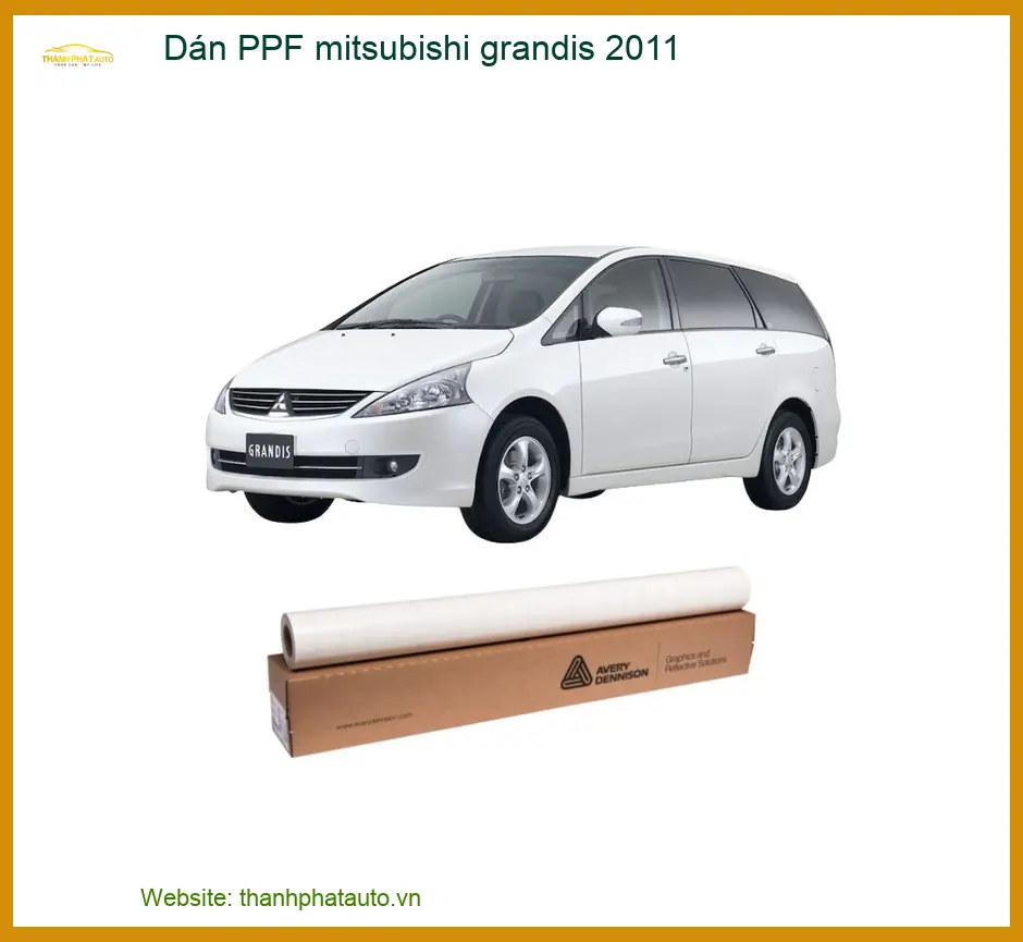Dán PPF Mitsubishi Grandis 2011 - Trung Tâm Thi Công Chính Hãng TPHCM