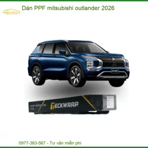 Dán PPF Mitsubishi Outlander 2026 - Địa Chỉ Lắp Đặt Uy Tín TPHCM