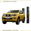 Dán PPF Nissan Terra 2018 - Trung Tâm Lắp Đặt Chính Hãng Uy Tín Giá Tốt TPHCM