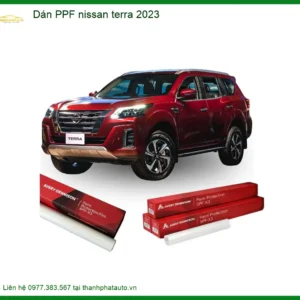 Dán PPF Nissan Terra 2023 - Nơi Thi Công PPF Uy Tín Giá Tốt TPHCM