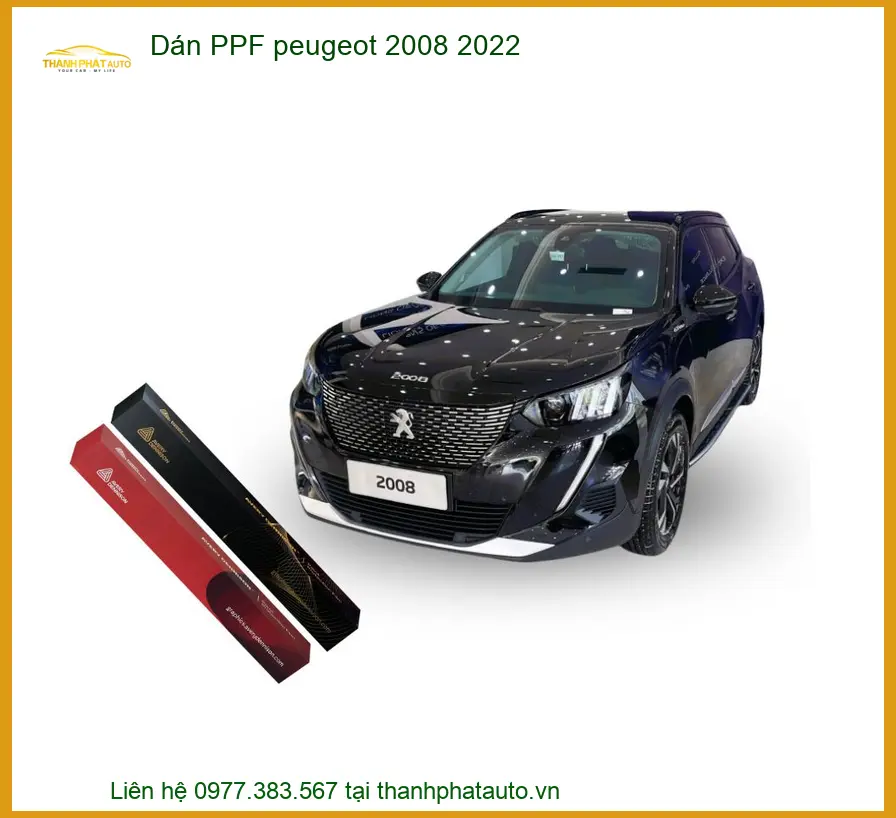 Dán Phim PPF Bảo Vệ Sơn Peugeot 2008 2022 - Trung Tâm Lắp Đặt Uy Tín TPHCM