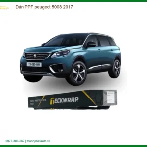 Dán PPF Bảo Vệ Sơn Peugeot 5008 2017 - Trung Tâm Thi Công Uy Tín TPHCM