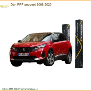Dán Phim PPF Bảo Vệ Sơn Peugeot 5008 2020 - Địa Chỉ Thi Công Uy Tín TPHCM