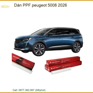 Dán PPF Peugeot 5008 2026 - Địa Chỉ Lắp Đặt Phim Bảo Vệ Sơn Chính Hãng TPHCM