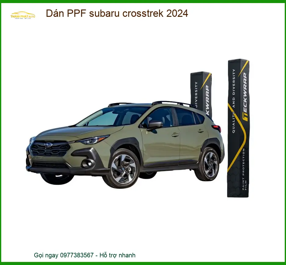 Dán PPF Subaru Crosstrek 2024 - Địa Chỉ Lắp Đặt Uy Tín TPHCM