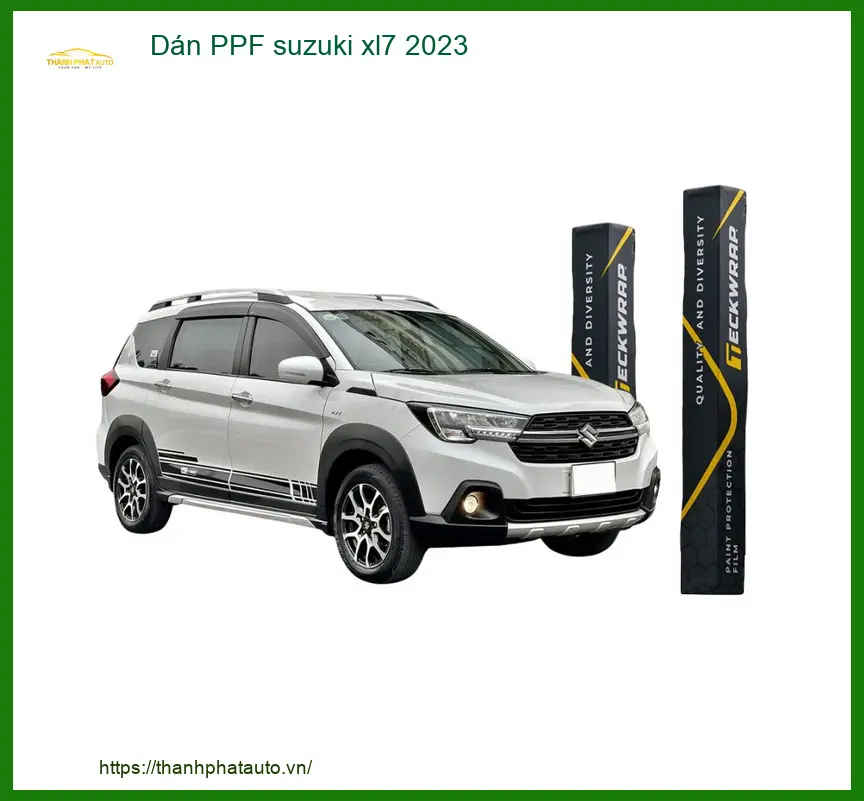 Dán Phim PPF Bảo Vệ Sơn Suzuki XL7 2023 - Trung Tâm Lắp Đặt Uy Tín TPHCM