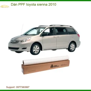 Dán PPF Toyota Sienna 2010 - Trung Tâm Thi Công Uy Tín TPHCM