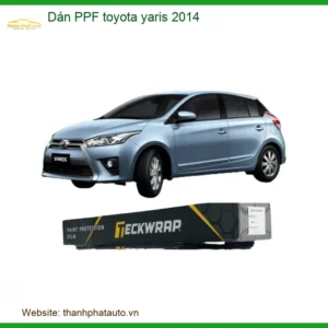 Dán PPF Bảo Vệ Sơn Toyota Yaris 2014 - Địa Chỉ Lắp Đặt Chính Hãng TPHCM