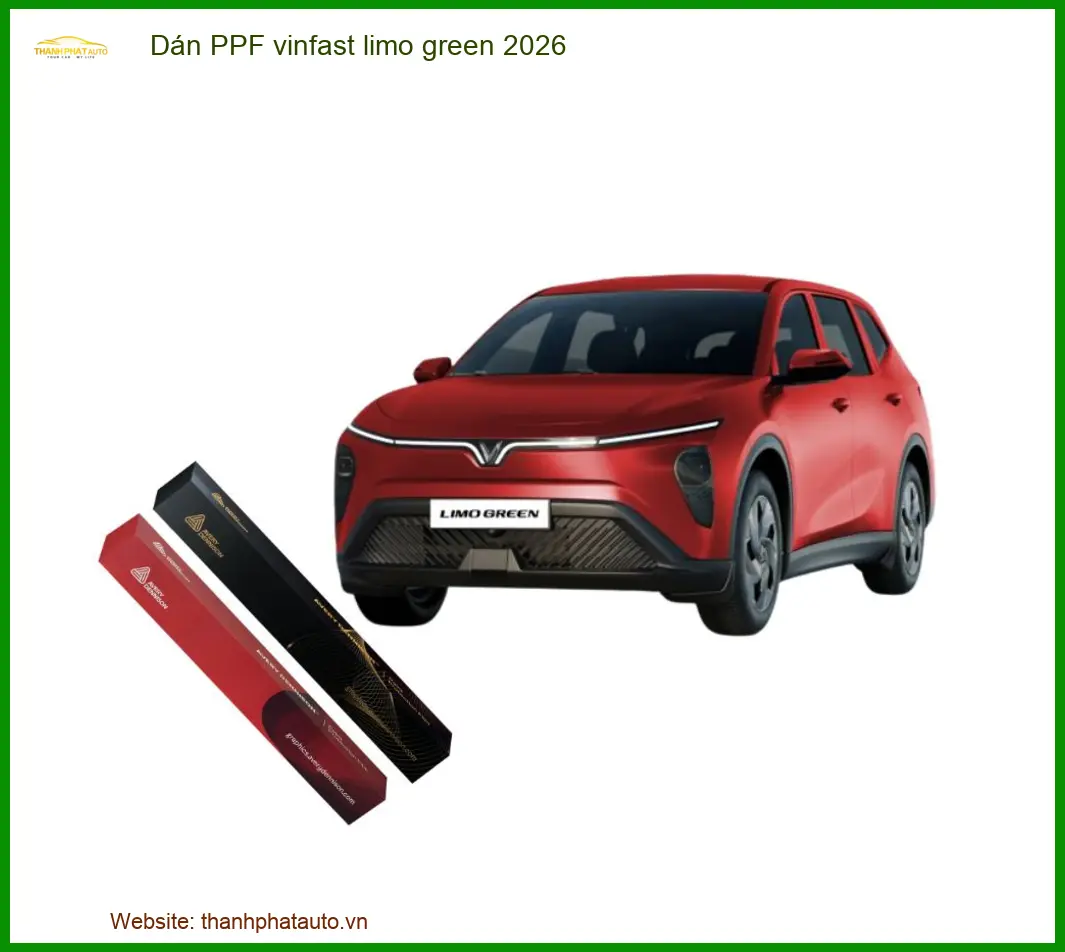 Dán PPF VinFast Limo Green 2026 - Trung Tâm Thi Công Uy Tín TPHCM