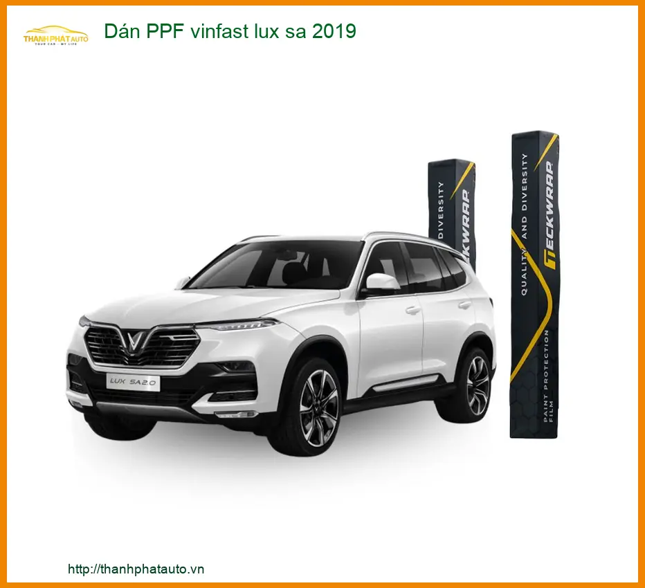 Dán PPF Vinfast Lux SA 2019 - Trung Tâm Thi Công Uy Tín TPHCM