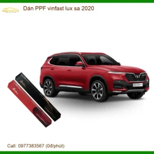Dán Phim PPF Bảo Vệ Sơn Xe Vinfast Lux SA 2020 - Địa Chỉ Lắp Đặt Uy Tín TPHCM