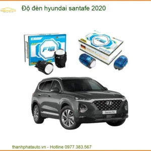 Độ Đèn Hyundai Santafe 2020 - Trung Tâm Nâng Cấp Chính Hãng TPHCM