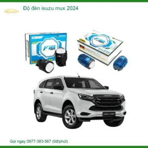 Độ đèn Bi LED Xenon Tăng Sáng Isuzu MU-X 2024 - Địa Chỉ Gắn Uy Tín TPHCM