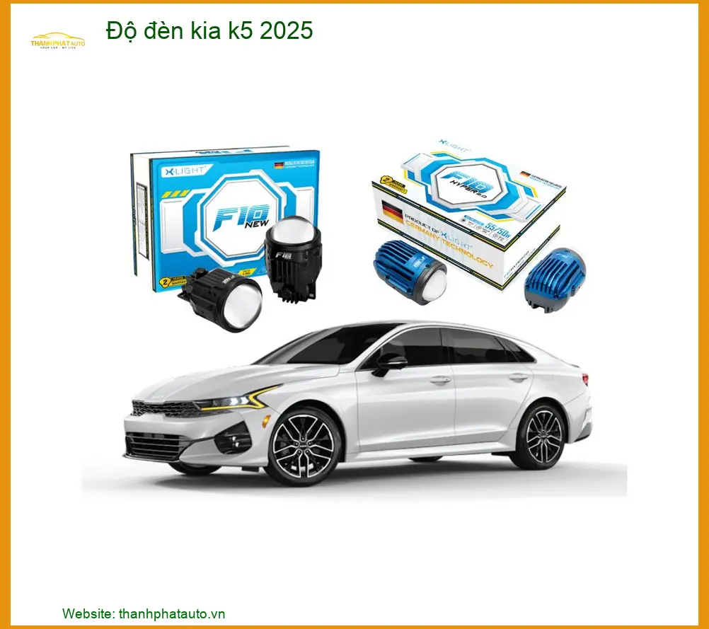 Độ đèn Kia K5 2025 - Địa Chỉ Độ Đèn Uy Tín TPHCM