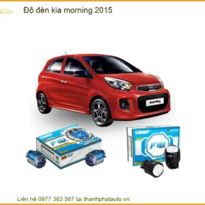 Độ Đèn Bi Xenon/LED Kia Morning 2015 - Địa Chỉ Lắp Đặt Uy Tín TPHCM
