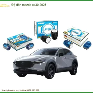 Độ Đèn Bi LED Laser Mazda CX30 2026 - Trung Tâm Độ Đèn Xe Chính Hãng TPHCM