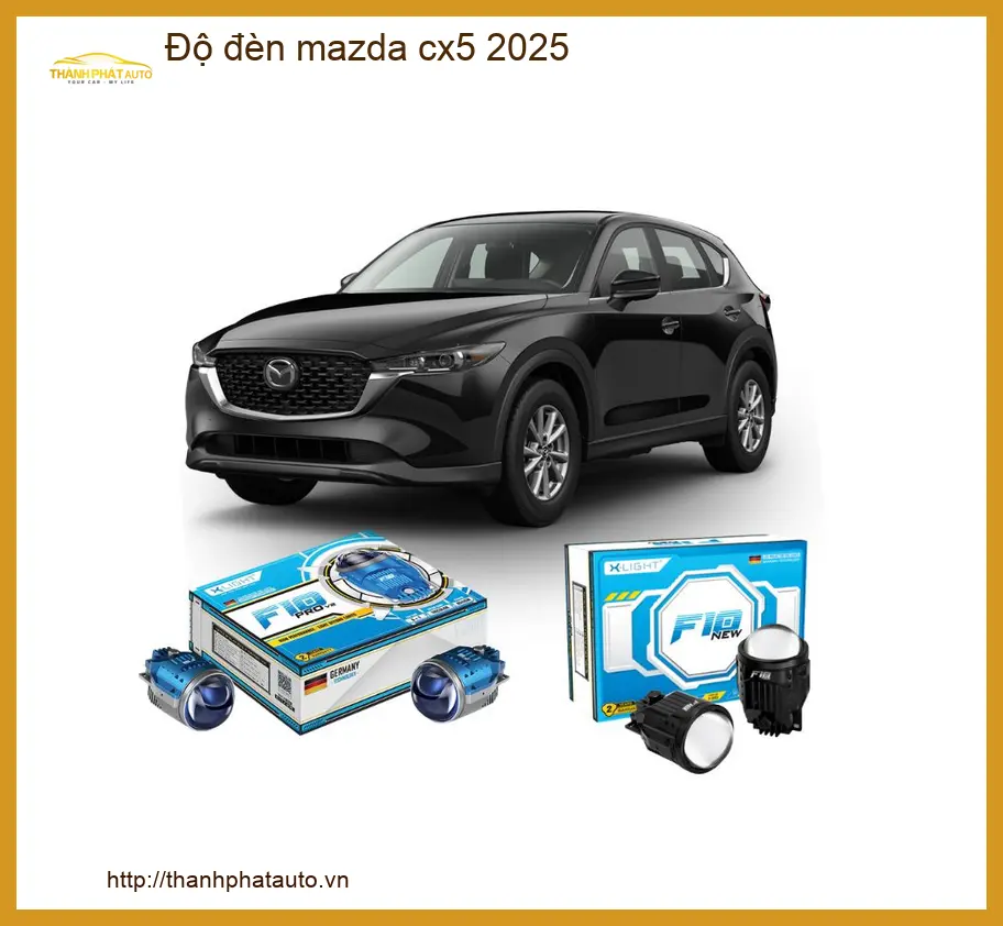 Độ đèn Bi LED Laser Mazda CX5 2025 - Trung Tâm Lắp Đặt Chính Hãng TPHCM