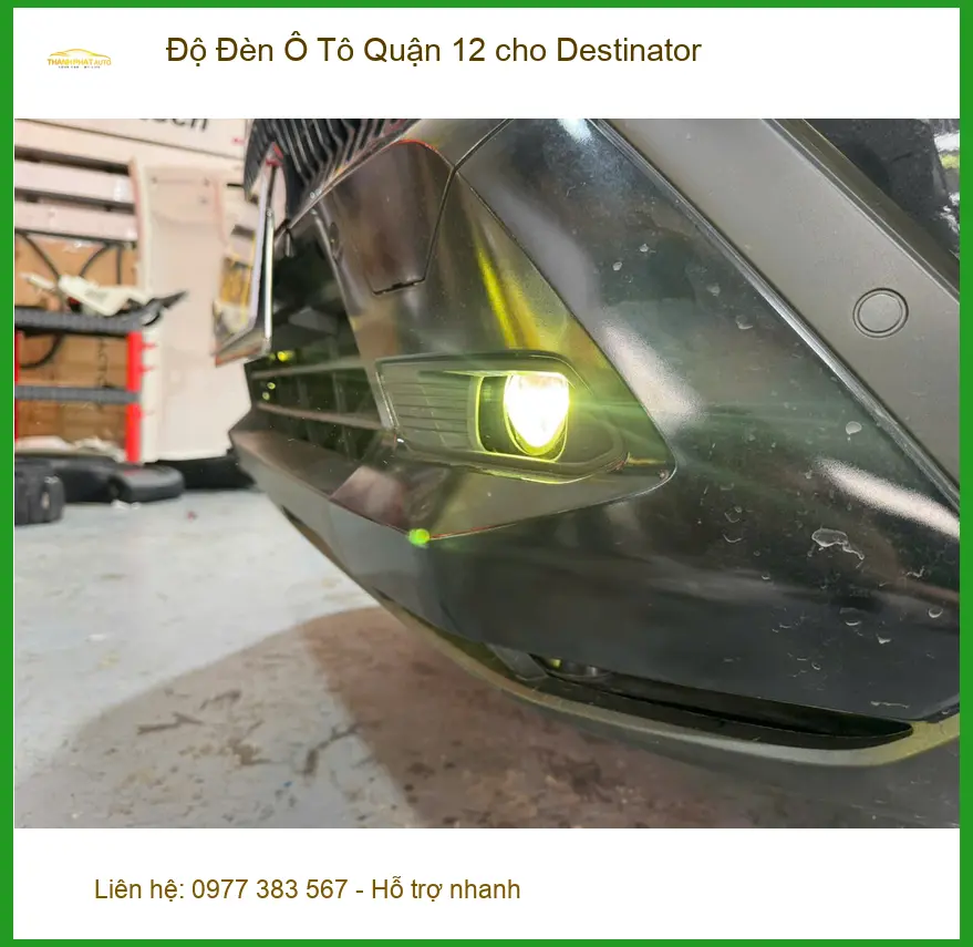 Anh Long độ đèn ô tô cho Honda CRV tại Quận 12 vì đèn zin không đủ sáng ảnh thực tế 2