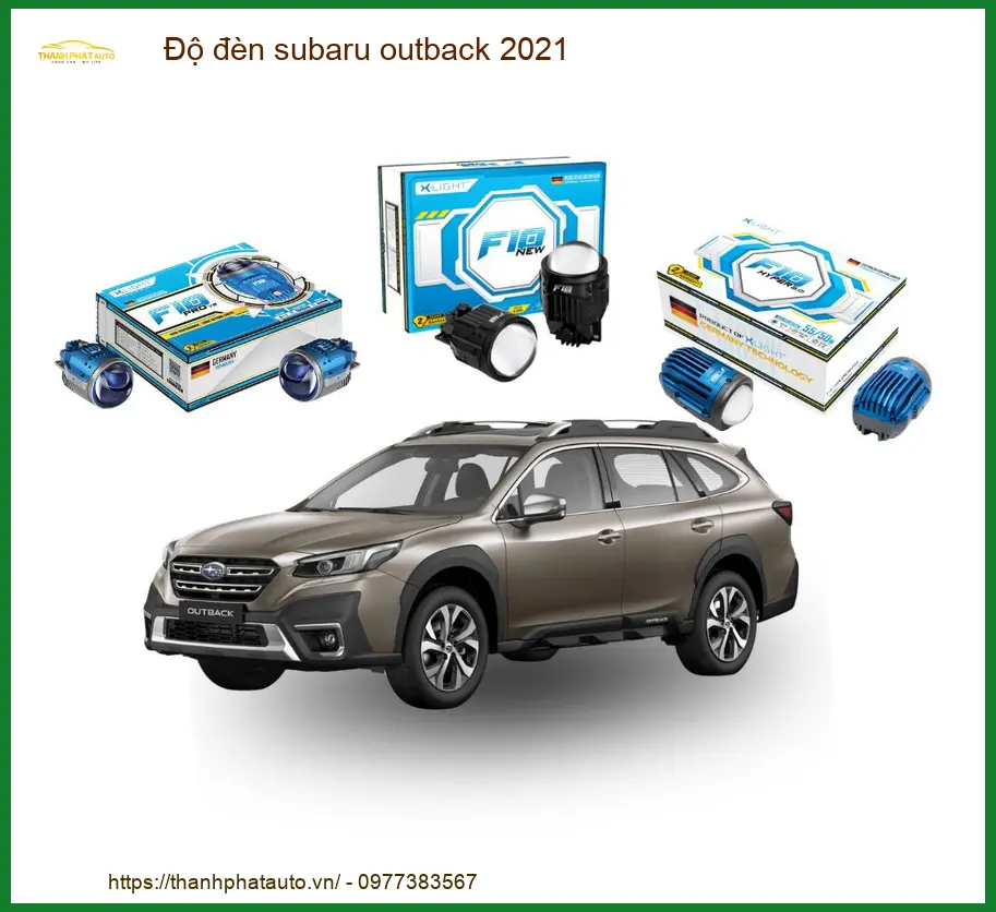 Dịch Vụ Độ Đèn Subaru Outback 2021 - Trung Tâm Gắn Chính Hãng TPHCM