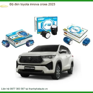 Độ Đèn Toyota Innova Cross 2023 - Địa Chỉ Lắp Đặt Uy Tín TPHCM