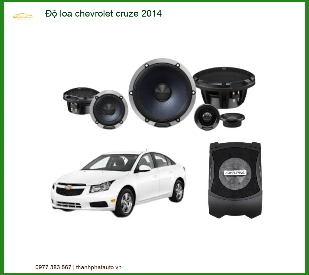 Độ Loa Chevrolet Cruze 2014 - Địa Chỉ Nâng Cấp Âm Thanh Uy Tín TPHCM