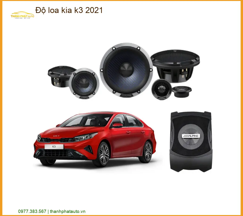 Độ Loa Kia K3 2021 - Trung Tâm Độ Chính Hãng TPHCM