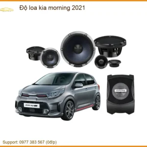 Độ Loa Kia Morning 2021 - Đơn Vị Độ Loa Chính Hãng TPHCM