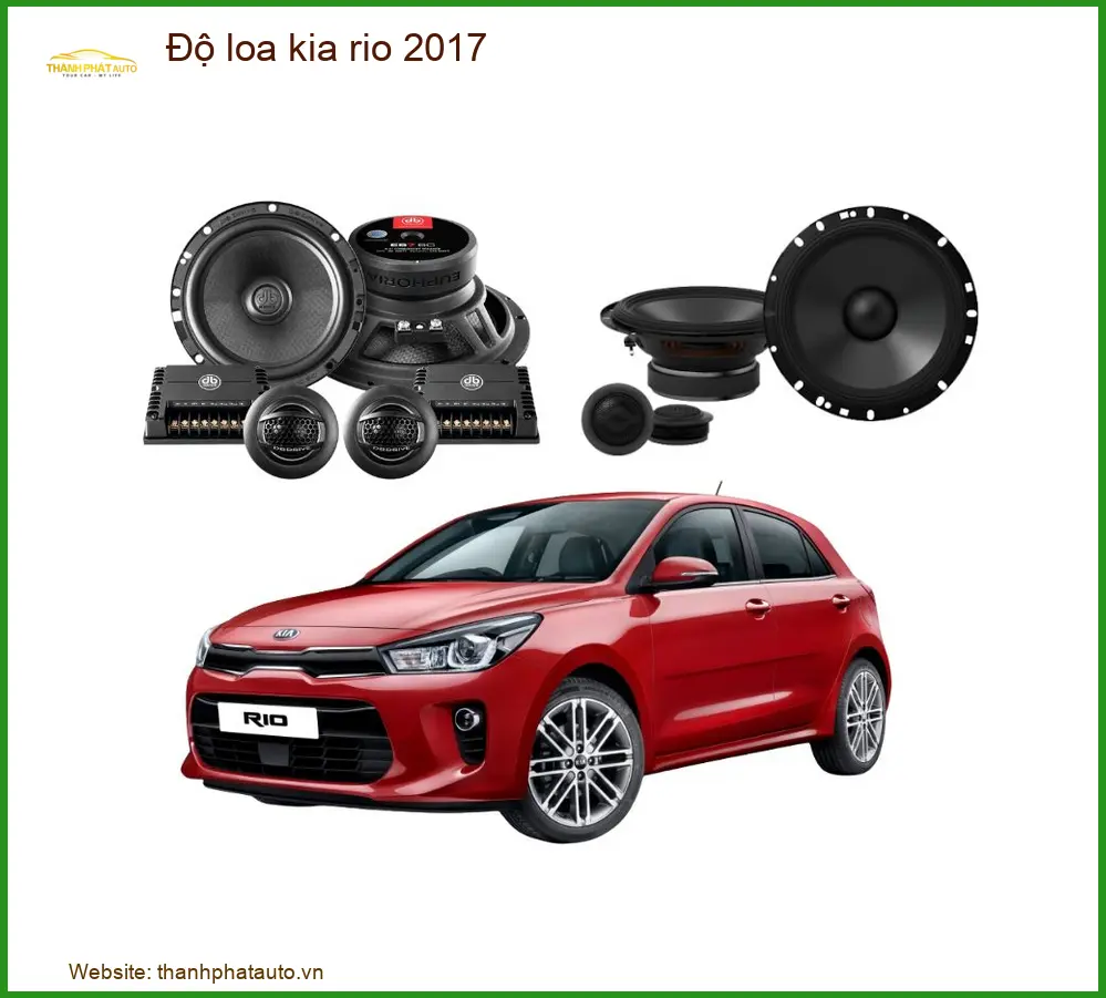 Độ Loa Kia Rio 2017 - Nơi Gắn Giá Tốt TPHCM