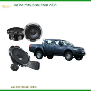 Độ Loa Mitsubishi Triton 2008 - Địa Chỉ Lắp Đặt Uy Tín Chính Hãng TPHCM
