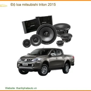 Nâng Cấp Âm Thanh Độ Loa Mitsubishi Triton 2015 - Trung Tâm Lắp Đặt Uy Tín TPHCM