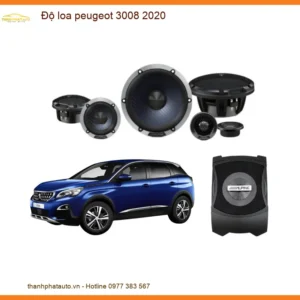Độ Loa Peugeot 3008 2020 - Trung Tâm Nâng Cấp Uy Tín TPHCM