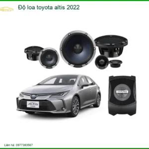 Độ Loa Toyota Altis 2022 - Địa Chỉ Độ Loa Xe Hơi Cao Cấp TPHCM