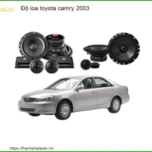 Độ Loa Ô Tô Toyota Camry 2003 - Địa Chỉ Lắp Đặt Uy Tín TPHCM