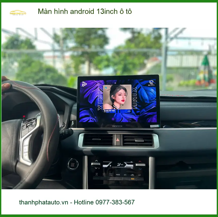 Anh Khang lắp màn hình android 13inch ô tô cho Honda CR-V Quận Gò Vấp