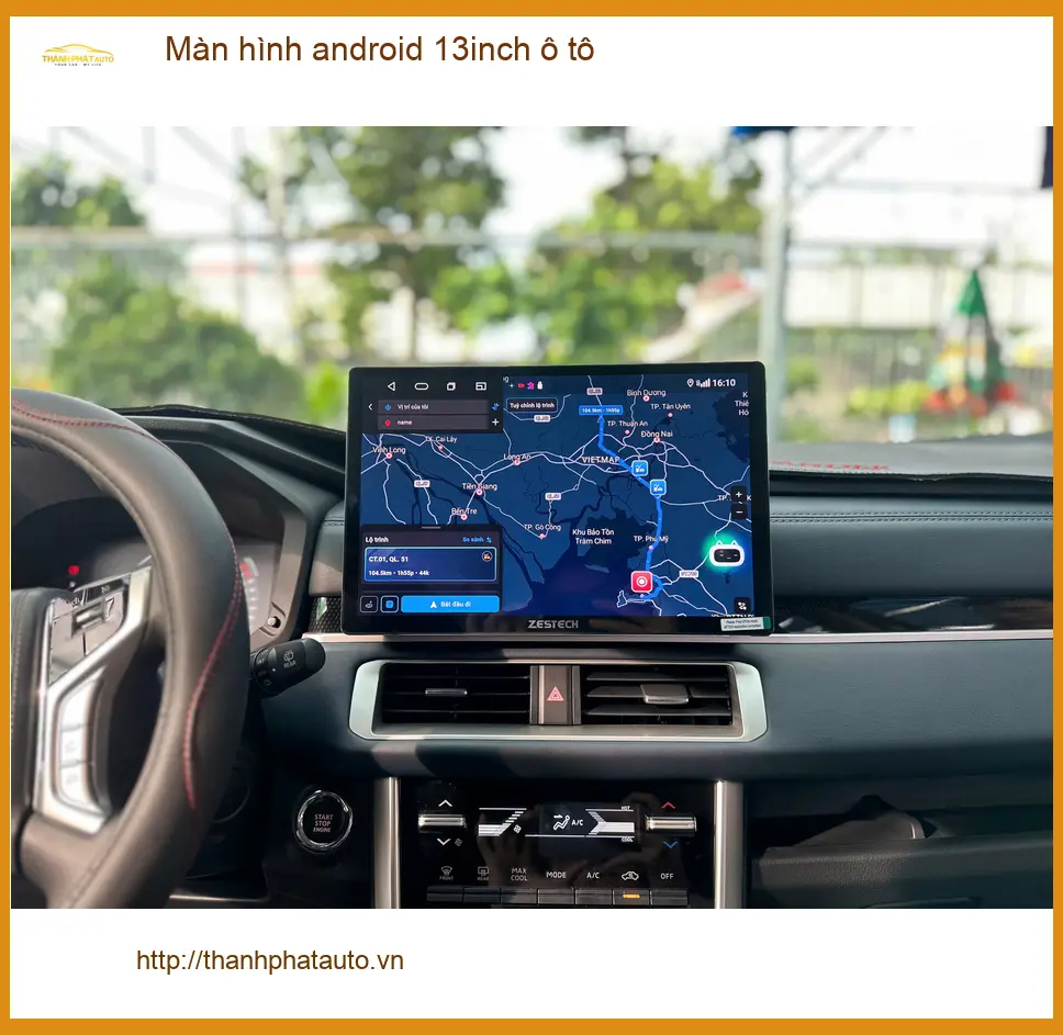 Anh Khang lắp màn hình android 13inch ô tô cho Honda CR-V Quận Gò Vấp ảnh thực tế 2