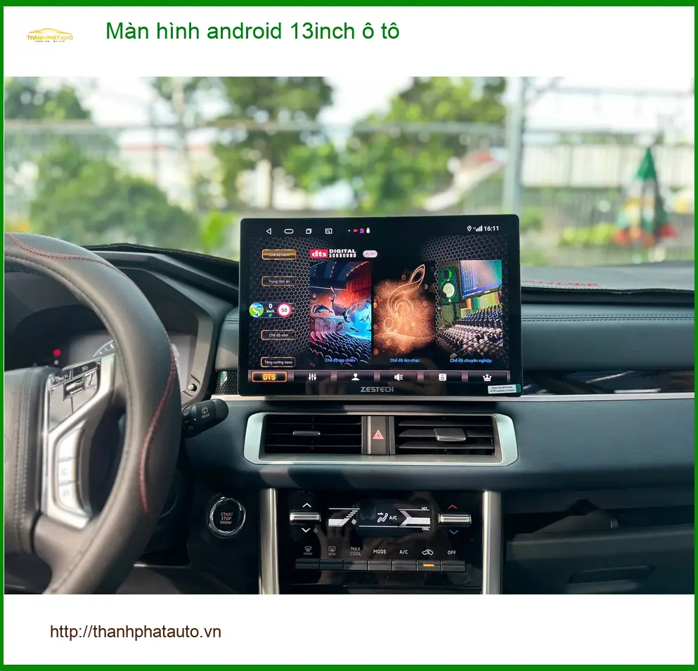 Anh Khang lắp màn hình android 13inch ô tô cho Honda CR-V Quận Gò Vấp ảnh thực tế 3