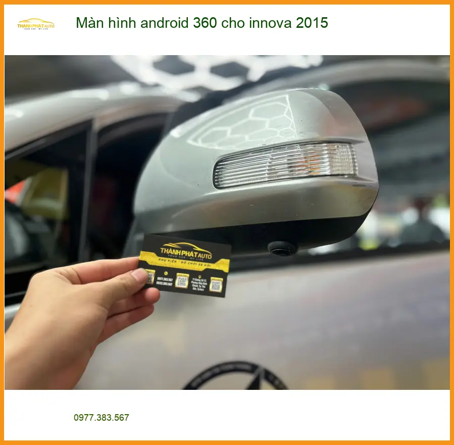 Anh Tấn lắp màn hình android 360 cho Innova 2015 tại Quận 1 an toàn hơn ảnh thực tế 4