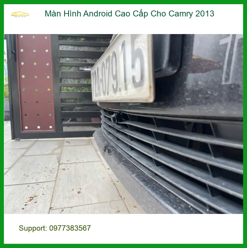 Anh Tấn lắp Màn Hình Android Cao Cấp cho Camry 2013 tại Quận 9 để xem giải trí ảnh thực tế 3