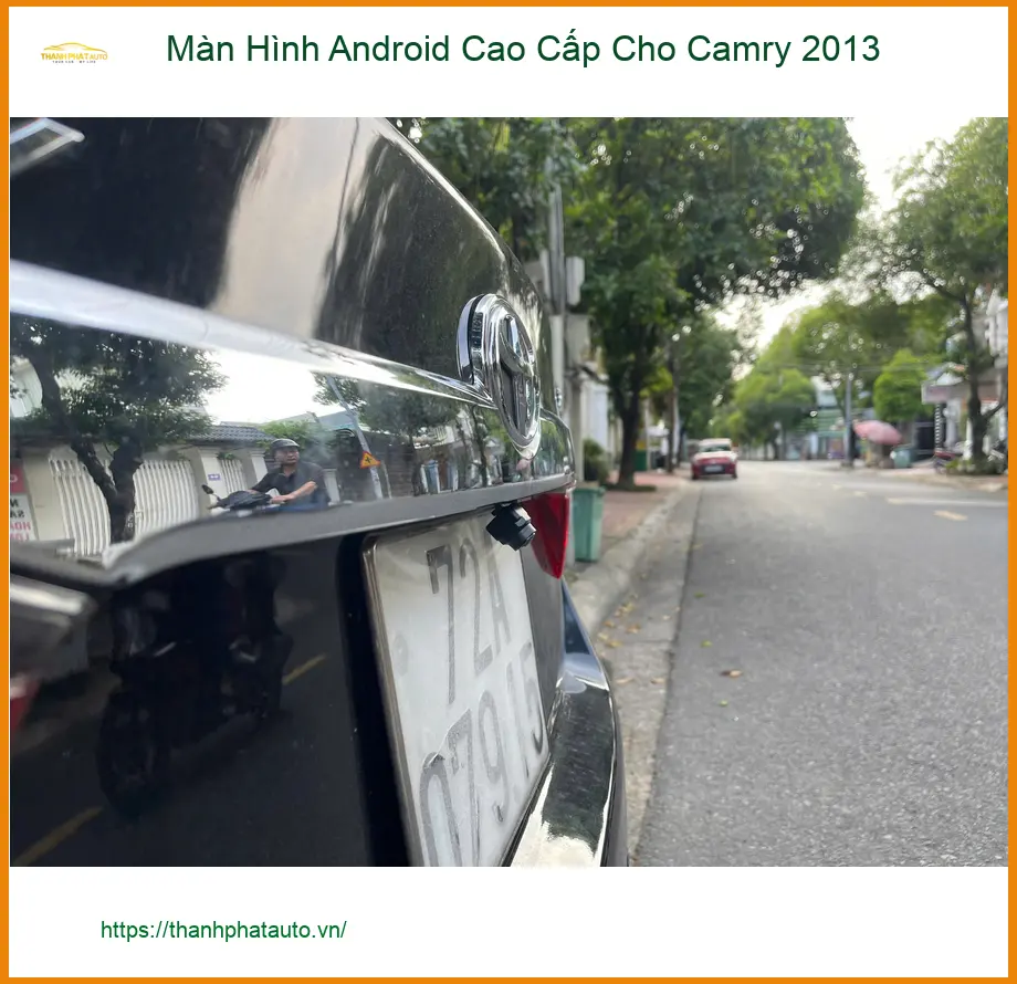 Anh Tấn lắp Màn Hình Android Cao Cấp cho Camry 2013 tại Quận 9 để xem giải trí ảnh thực tế 5