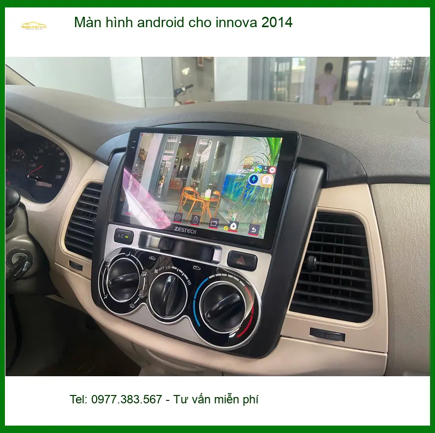Anh Tú nâng cấp màn hình Android Innova 2014 Quận 5 vì màn zin cũ ảnh thực tế 4