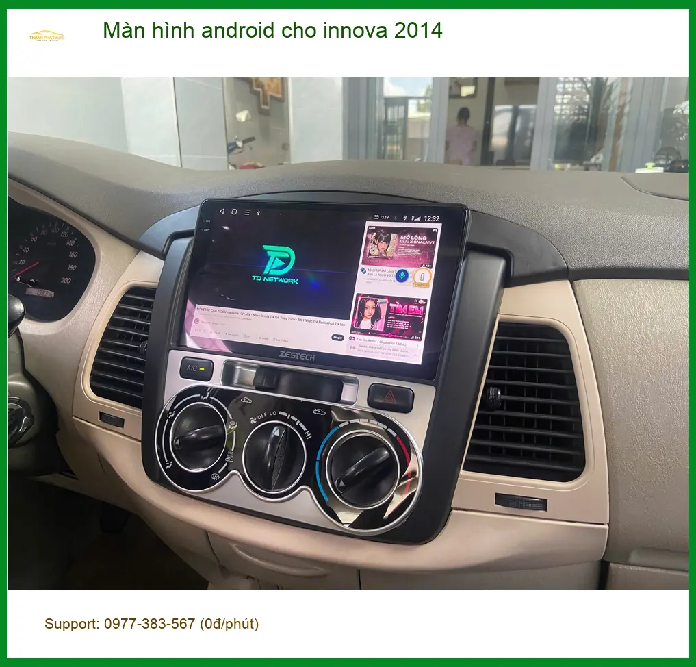 Anh Tú nâng cấp màn hình Android Innova 2014 Quận 5 vì màn zin cũ ảnh thực tế 5