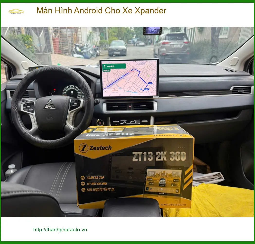 Anh Dũng lắp Màn Hình Android cho Xpander tại Quận Thủ Đức, chính hãng