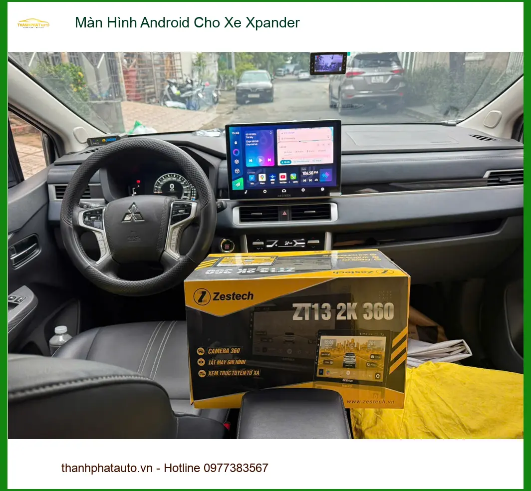 Anh Dũng lắp Màn Hình Android cho Xpander tại Quận Thủ Đức, chính hãng ảnh thực tế 2