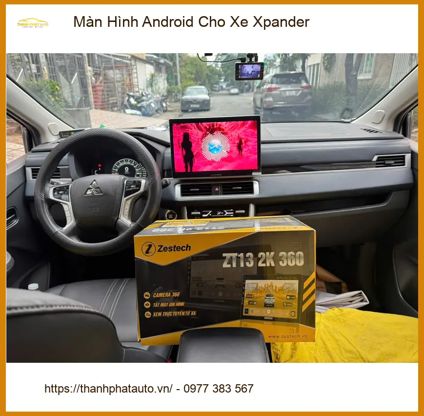 Anh Dũng lắp Màn Hình Android cho Xpander tại Quận Thủ Đức, chính hãng ảnh thực tế 4