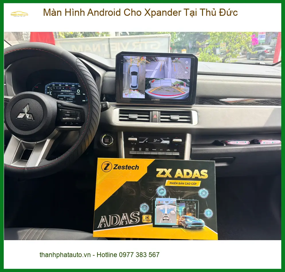 Anh Khải lắp màn hình Android cho Xpander tại Thủ Đức để nâng tầm trải nghiệm lái xe ảnh thực tế 3