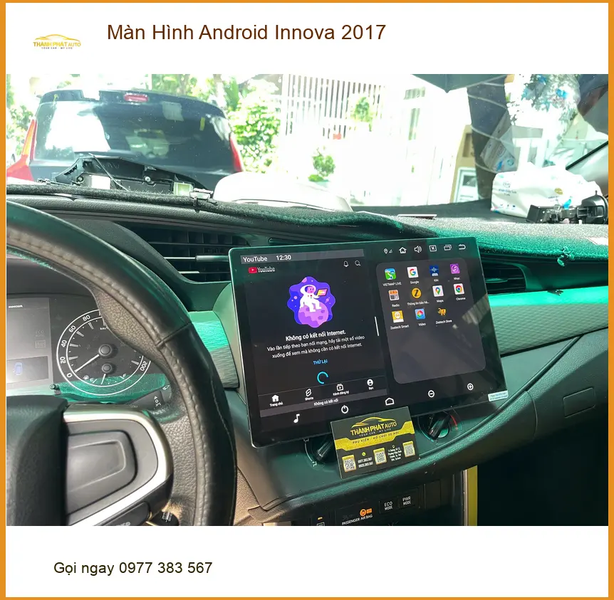 Anh Tùng lắp Màn Hình Android Innova 2017 tại Quận 9 để trải nghiệm giải trí tốt hơn